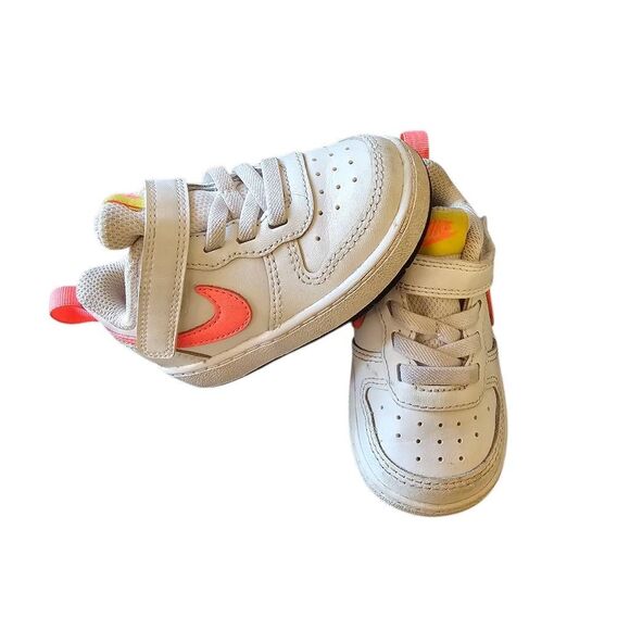 Nike toddler girls Sz 5c Court Borough sneakers - Picture 1 of 6